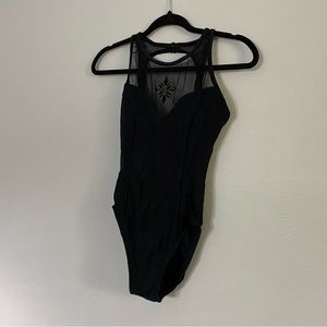 Vintage Jantzen black one piece swim suit